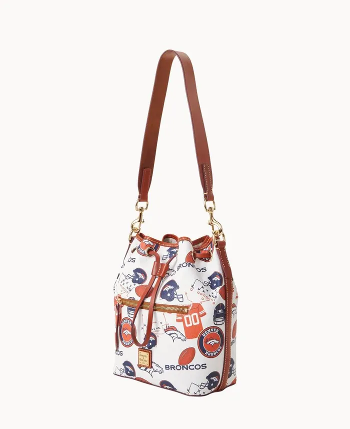 Woman NFL Broncos Drawstring Broncos Dooney and Bourke Shoulder Bags Woman NFL Broncos Drawstring Broncos Dooney and Bourke Shoulder Bags