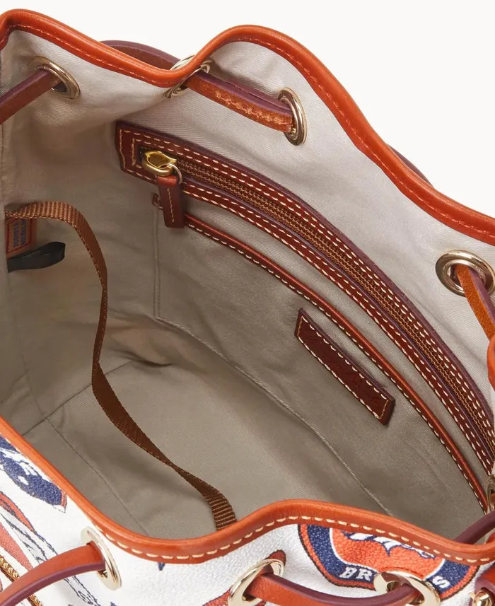 Woman NFL Broncos Drawstring Broncos Dooney and Bourke Shoulder Bags Woman NFL Broncos Drawstring Broncos Dooney and Bourke Shoulder Bags