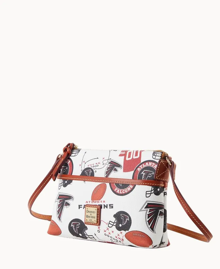 Woman NFL Falcons Ginger Crossbody Falcons Dooney and Bourke Crossbodies Woman NFL Falcons Ginger Crossbody Falcons Dooney and Bourke Crossbodies