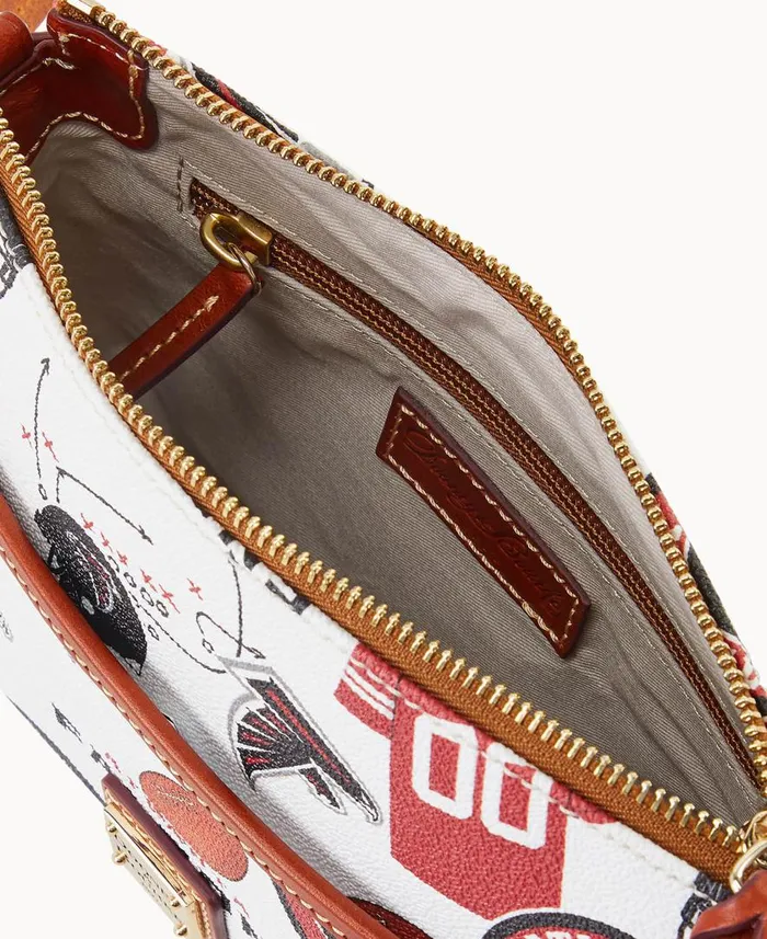 Woman NFL Falcons Ginger Crossbody Falcons Dooney and Bourke Crossbodies Woman NFL Falcons Ginger Crossbody Falcons Dooney and Bourke Crossbodies