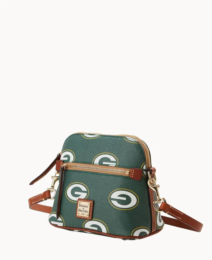 Woman NFL Packers Domed Crossbody Packers Dooney and Bourke Crossbodies Woman NFL Packers Domed Crossbody Packers Dooney and Bourke Crossbodies