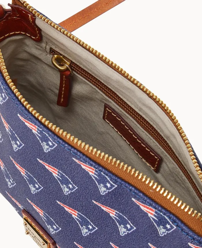 Woman NFL Patriots Crossbody Pouchette Patriots Dooney and Bourke Crossbodies Woman NFL Patriots Crossbody Pouchette Patriots Dooney and Bourke Crossbodies
