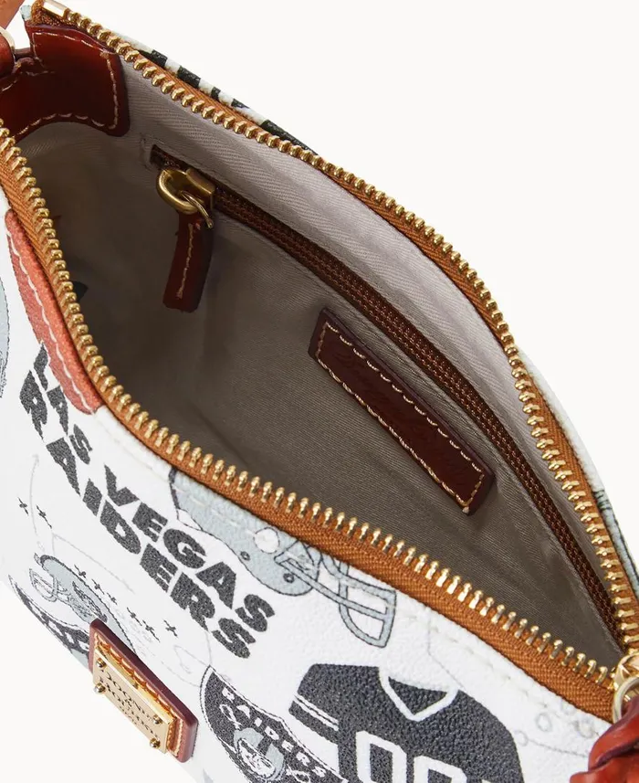 Woman NFL Raiders Crossbody Pouchette Raiders Dooney and Bourke Crossbodies Woman NFL Raiders Crossbody Pouchette Raiders Dooney and Bourke Crossbodies