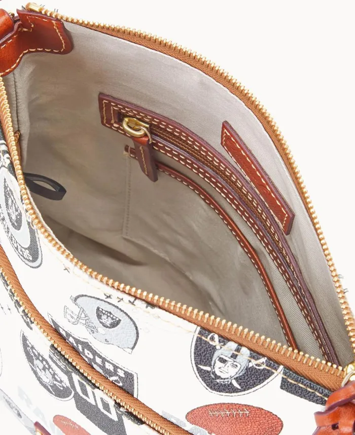Woman NFL Raiders Crossbody Raiders Dooney and Bourke Crossbodies Woman NFL Raiders Crossbody Raiders Dooney and Bourke Crossbodies