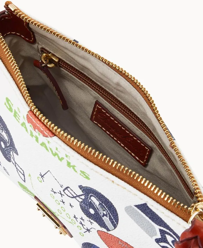 Woman NFL Seahawks Crossbody Pouchette Seahawks Dooney and Bourke Crossbodies Woman NFL Seahawks Crossbody Pouchette Seahawks Dooney and Bourke Crossbodies