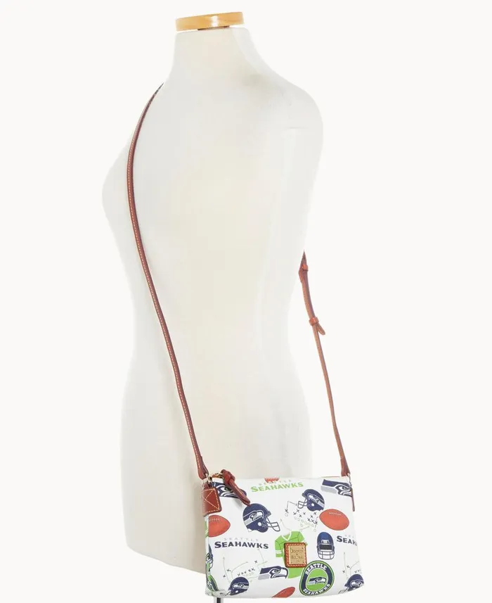 Woman NFL Seahawks Crossbody Pouchette Seahawks Dooney and Bourke Crossbodies Woman NFL Seahawks Crossbody Pouchette Seahawks Dooney and Bourke Crossbodies