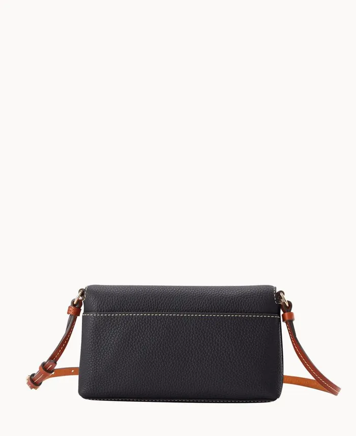 Woman Pebble Grain Becca Crossbody Black Dooney and Bourke Shoulder Bags Woman Pebble Grain Becca Crossbody Black Dooney and Bourke Shoulder Bags
