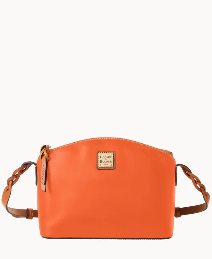 Woman Wexford Leather Penny Crossbody Coral Dooney and Bourke Crossbodies