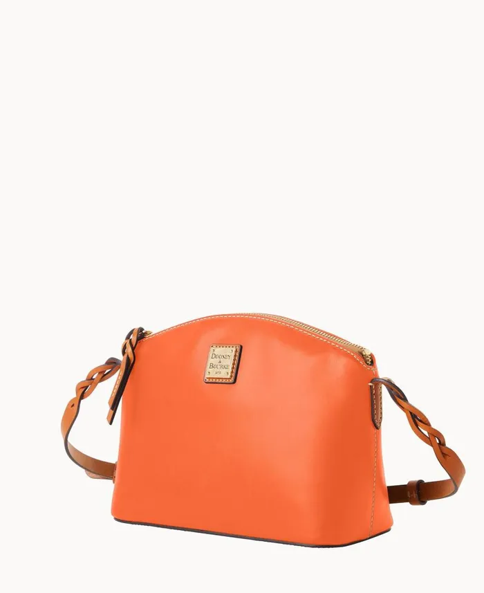 Woman Wexford Leather Penny Crossbody Coral Dooney and Bourke Crossbodies Woman Wexford Leather Penny Crossbody Coral Dooney and Bourke Crossbodies