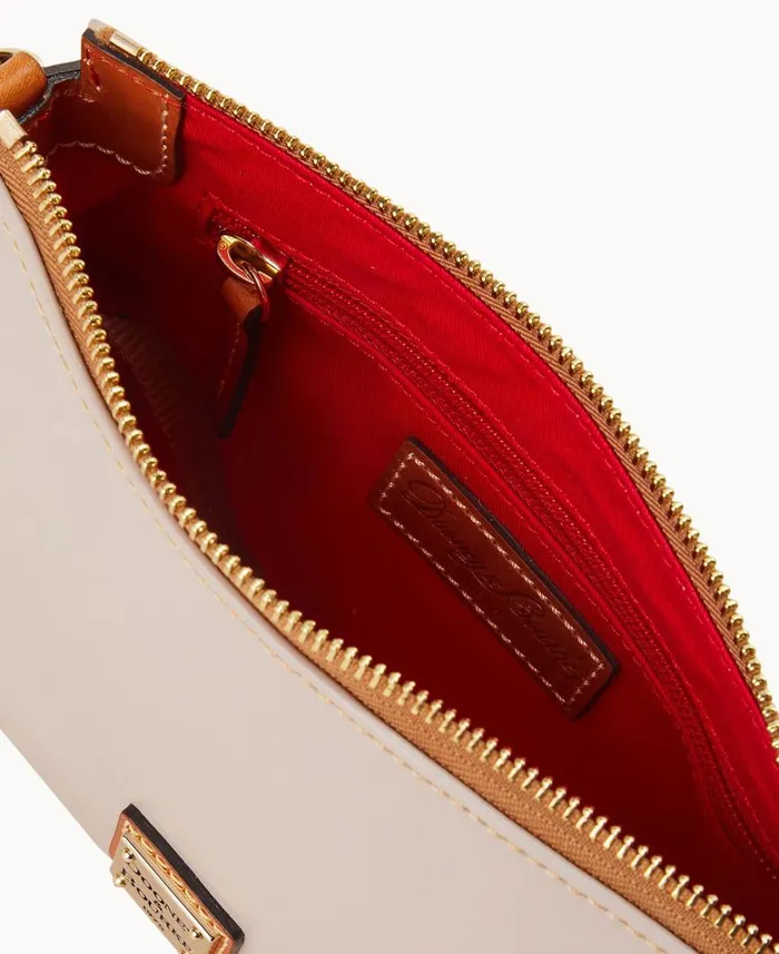 Woman Wexford Leather Rosie Crossbody Oyster Dooney and Bourke Crossbodies