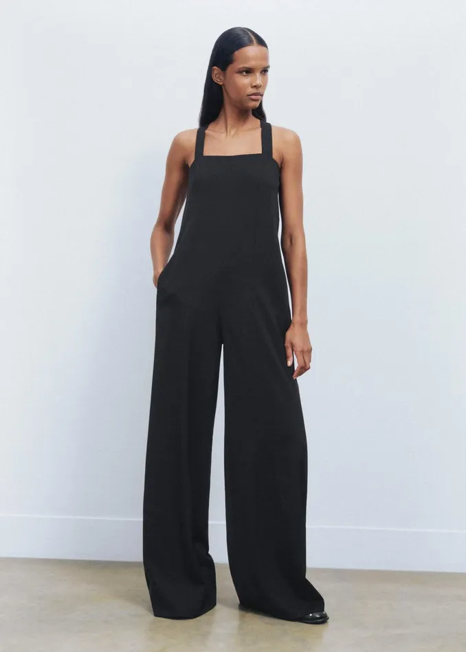 Women 2In1 Tux Jumpsuit Black MEEM