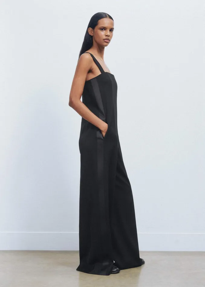 Women 2In1 Tux Jumpsuit Black MEEM