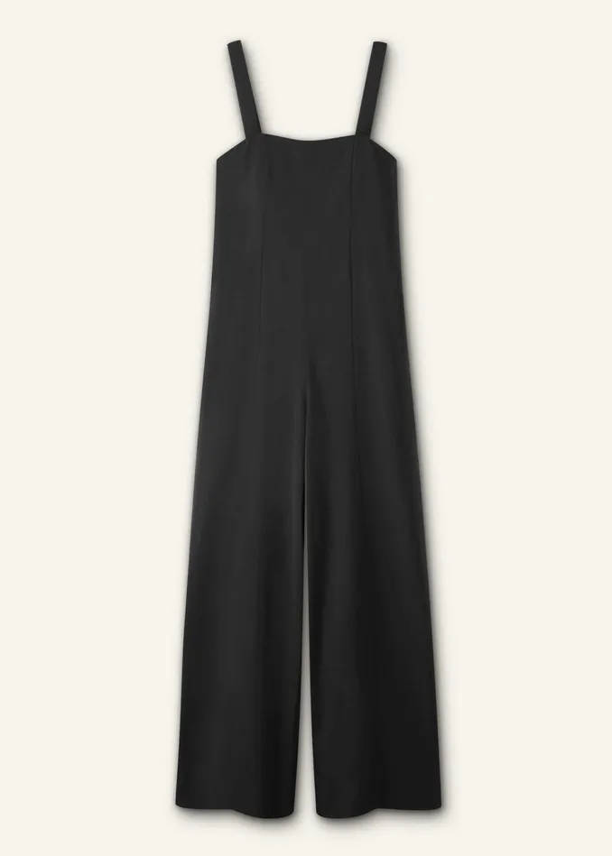 Women 2In1 Tux Jumpsuit Black MEEM