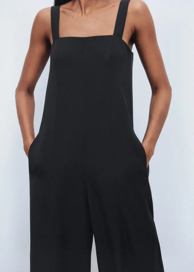 Women 2In1 Tux Jumpsuit Black MEEM