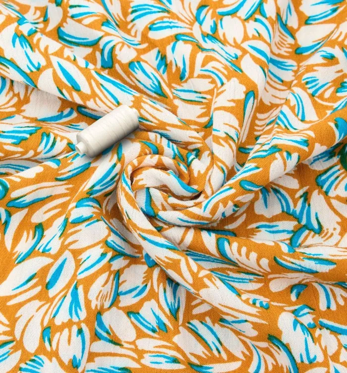 Women 3m Crinkle Viscose Fabric Cut 8211 Saffron Prints Promod Fabric Cuts And Patterns Women 3m Crinkle Viscose Fabric Cut 8211 Saffron Prints Promod Fabric Cuts And Patterns