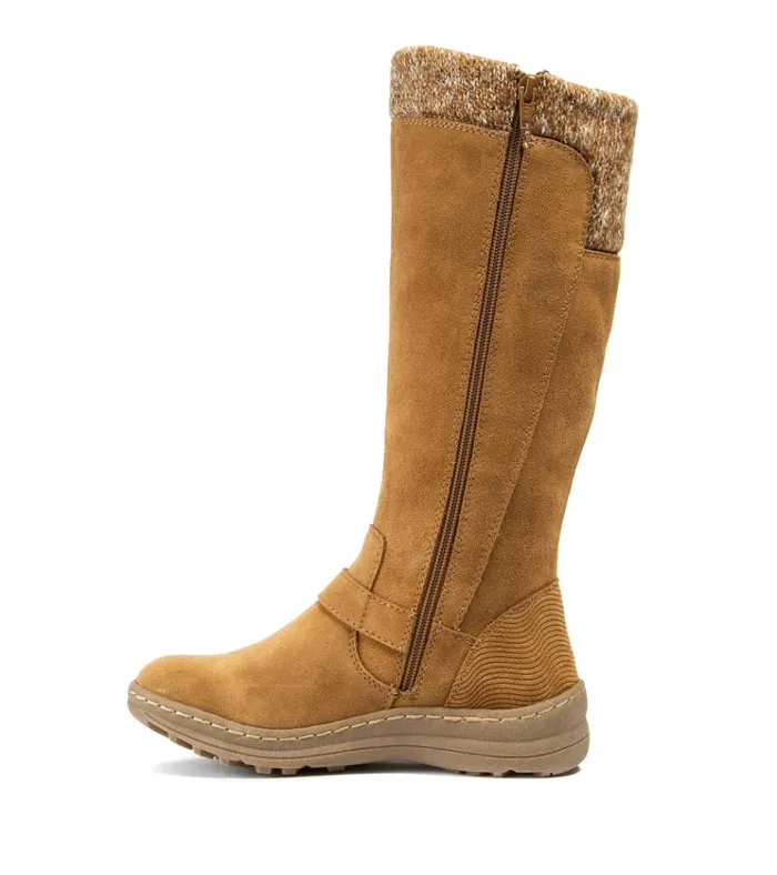 Women Adele Cold Weather Tall Boot Whiskey Baretraps Cold Weather Boots