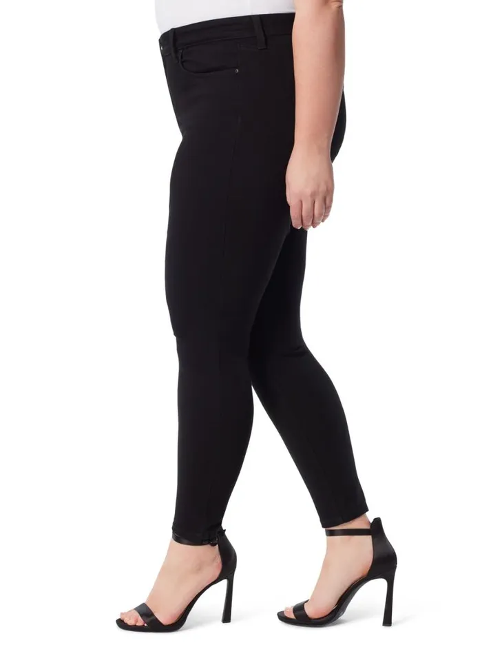 Women Adored High Rise Ankle Skinny Jeans In Black Jessica Simpson Bottoms