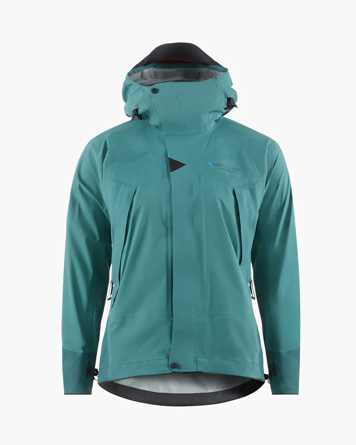 Women Allgrn 20 Waterproof Cutan Jacket Frost Green Klttermusen Waterproof Jackets