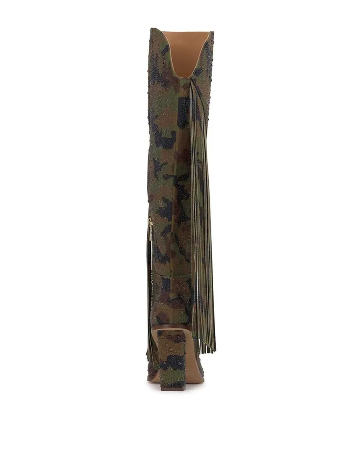 Women Asire Boot In Forest Camo Jessica Simpson Boots and Booties