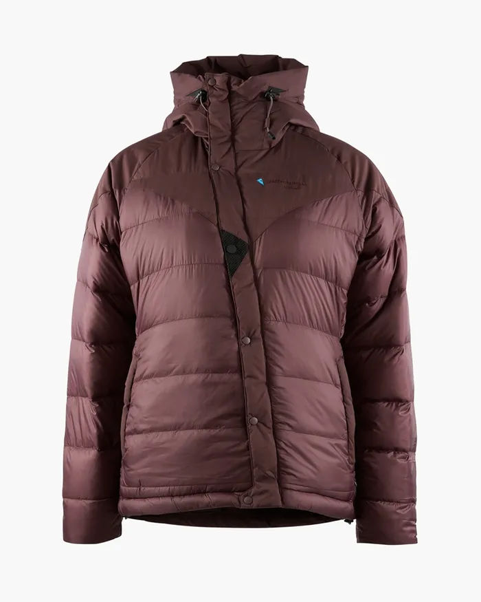 Women Atle 30 Midweight WoMidweight Down Jacket Amaranth Red Klttermusen Down and Insulated Jackets