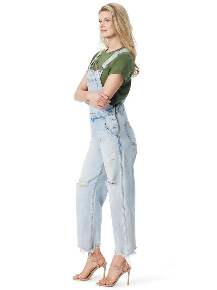 Women Baggy Overalls In Folklore Jessica Simpson Denim
