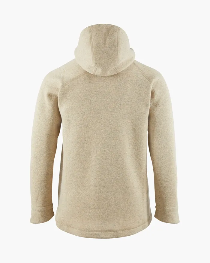 Women Balder Hoodie Wool MidLayer Warm Sand Klttermusen Fleeces and Sweaters