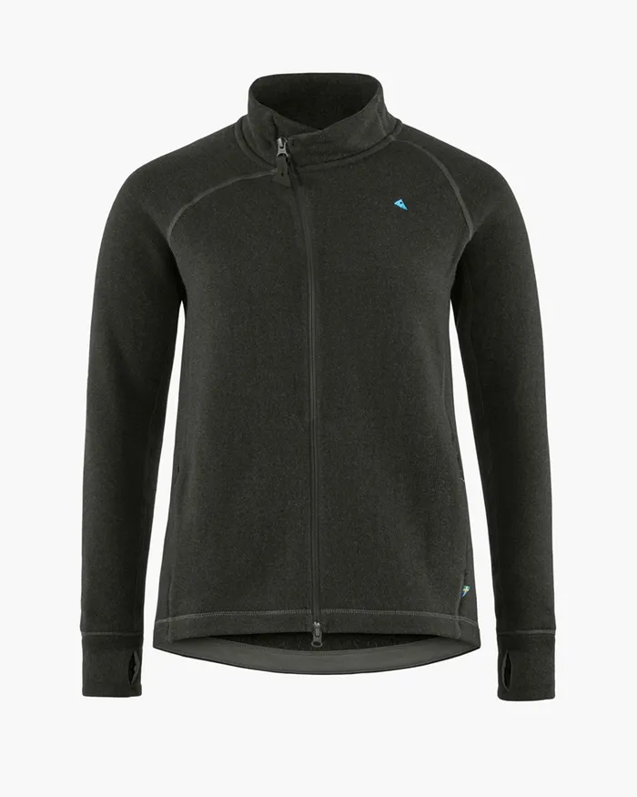 Women Balder Thermal MidLayer Charcoal Klttermusen Fleeces and Sweaters