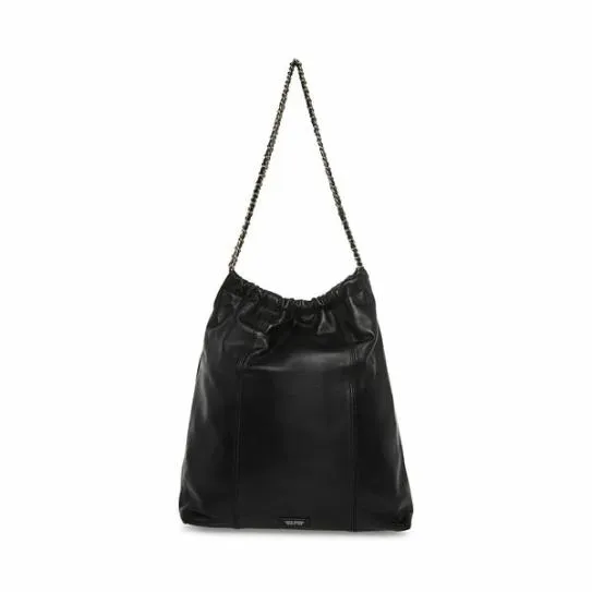 Women BBARON BLACK Black Steve Madden Shoulder Bags Women BBARON BLACK Black Steve Madden Shoulder Bags