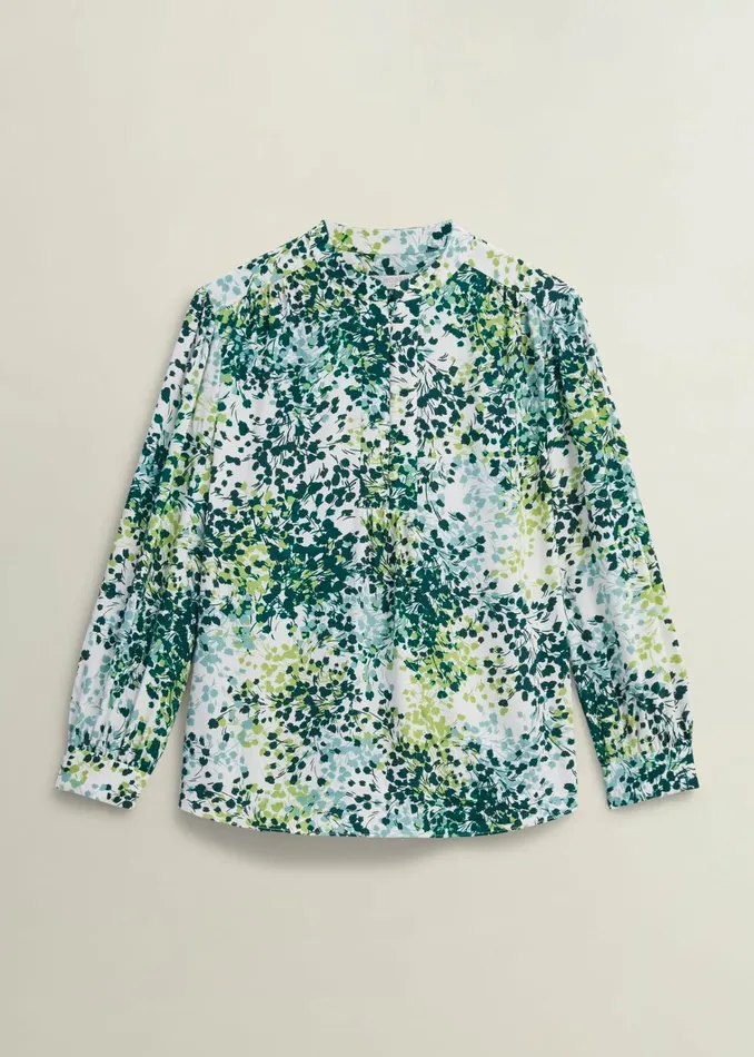Women Beatrix Blouse Ivory Multi Hobbs Tops