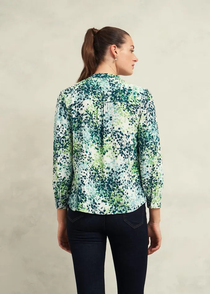 Women Beatrix Blouse Ivory Multi Hobbs Tops