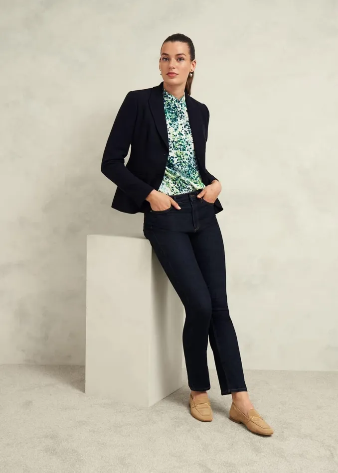 Women Beatrix Blouse Ivory Multi Hobbs Tops