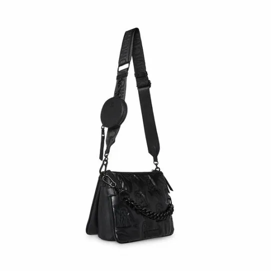 Women BJIN BLACKBLACK Black Black Steve Madden Crossbody Bags Women BJIN BLACKBLACK Black Black Steve Madden Crossbody Bags