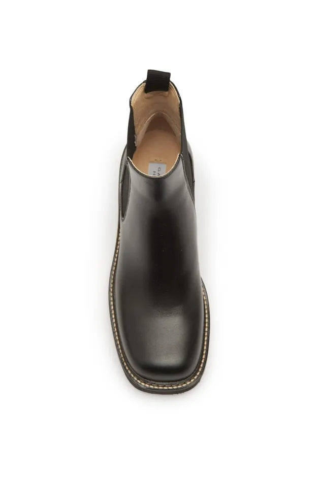 Women Boots Gabriela Hearst Jil Chelsea Boot In Black Leather