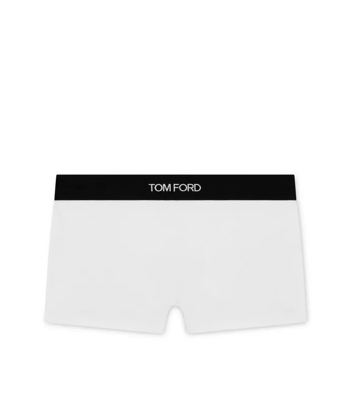 Women Bottoms Tom Ford Modal Signature Boxers White
