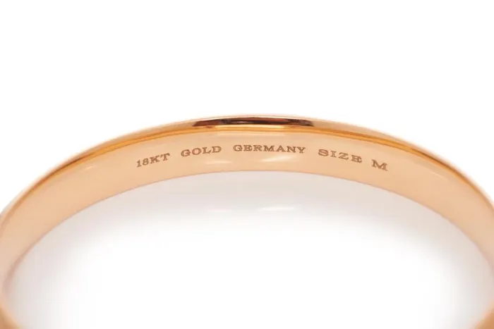 Women Bracelets Gabriela Hearst Vitreous Green Enamel and 18K Gold Bangle