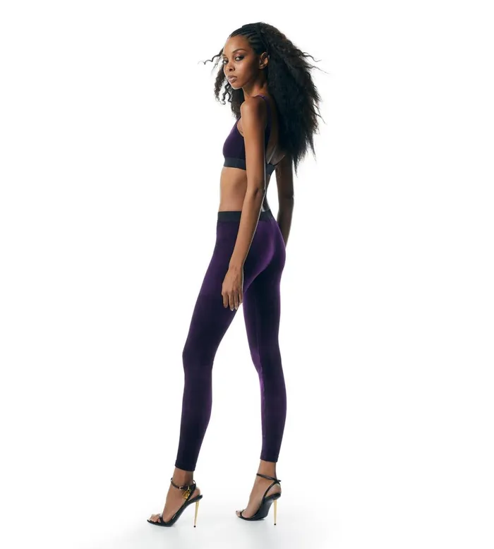 Women Bras Tom Ford Stretch Velvet Bralette Royal Grape Women Bras Tom Ford Stretch Velvet Bralette Royal Grape