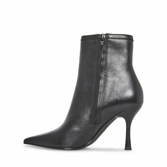 Women BRECKEN BLACK LEATHER Black Leather Steve Madden Boots and Booties Women BRECKEN BLACK LEATHER Black Leather Steve Madden Boots and Booties