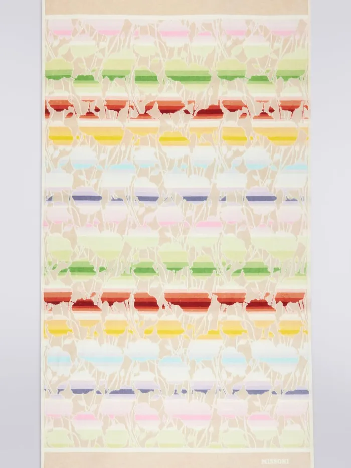 Women Carin Beach Towel 100215180 Multicoloured Missoni Beach Towels Women Carin Beach Towel 100215180 Multicoloured Missoni Beach Towels