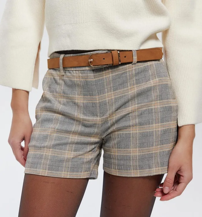 Women Checked Shorts 8211 Multicolour Checks Promod Shorts Women Checked Shorts 8211 Multicolour Checks Promod Shorts