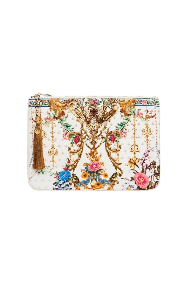 Women Clutch Bags Camilla Small Canvas Clutch By The Meadow