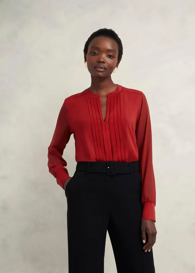 Women Darcey Top Pomegranate Red Hobbs Tops