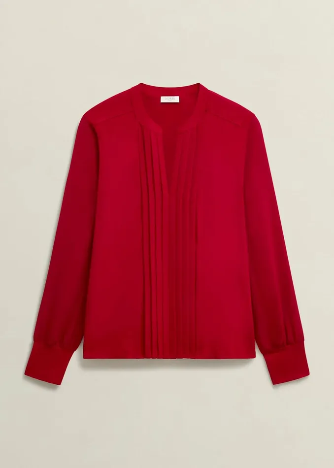 Women Darcey Top Pomegranate Red Hobbs Tops