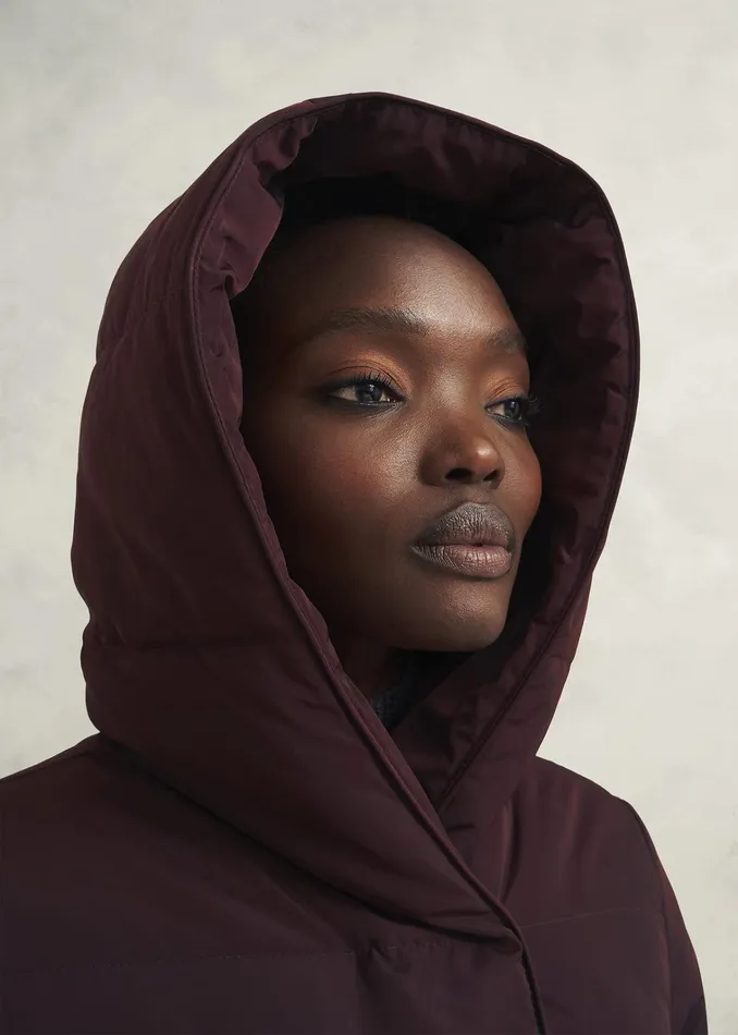 Women Darla Puffer Wine Hobbs Coats and Jackets