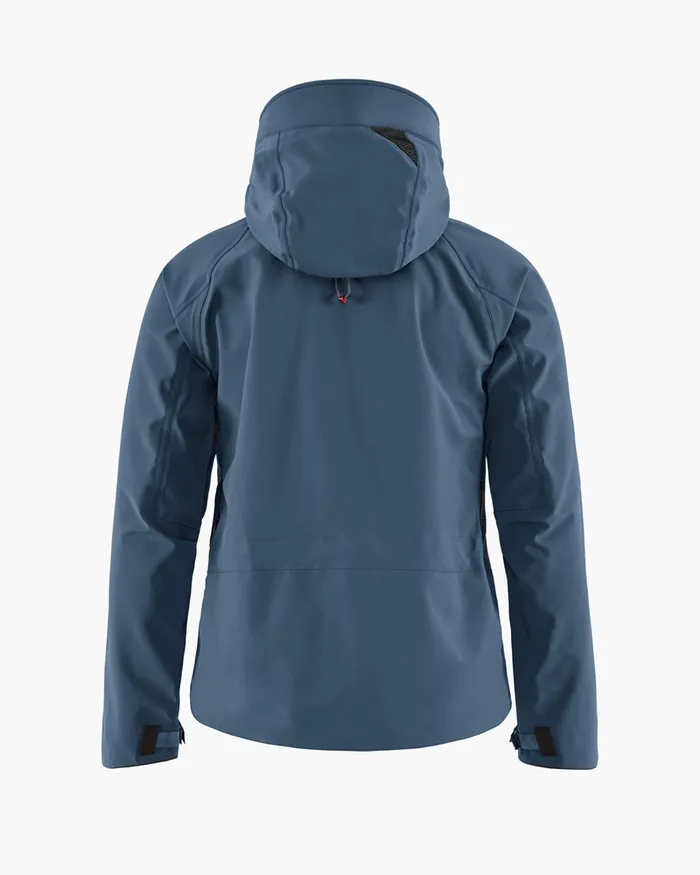 Women Draupner Waterproof Cutan Jacket Midnight Blue Klttermusen Waterproof Jackets