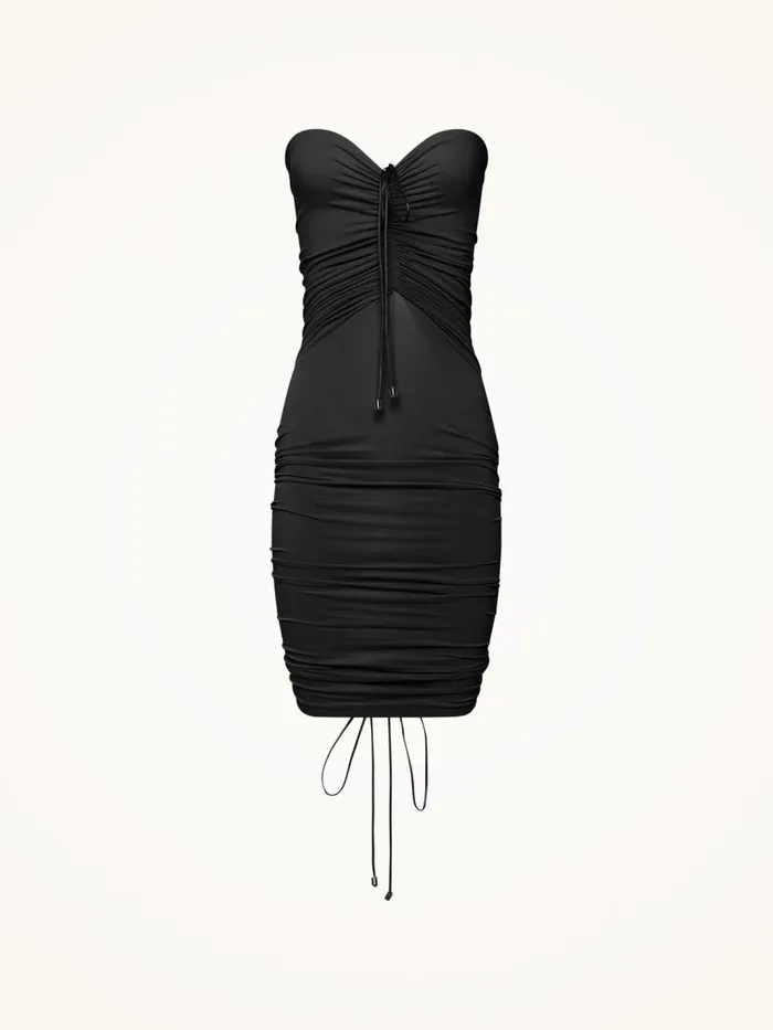 Women Dresses and Skirts Wolford Fatal Draping Dress Black