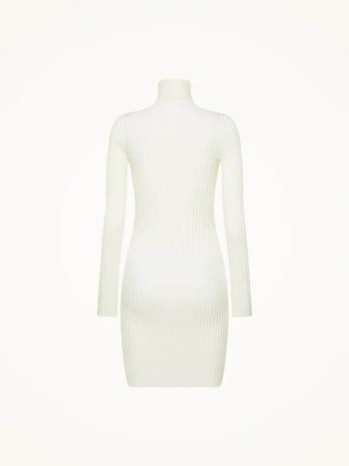 Women Dresses and Skirts Wolford Merino Rib Dress Ecrue