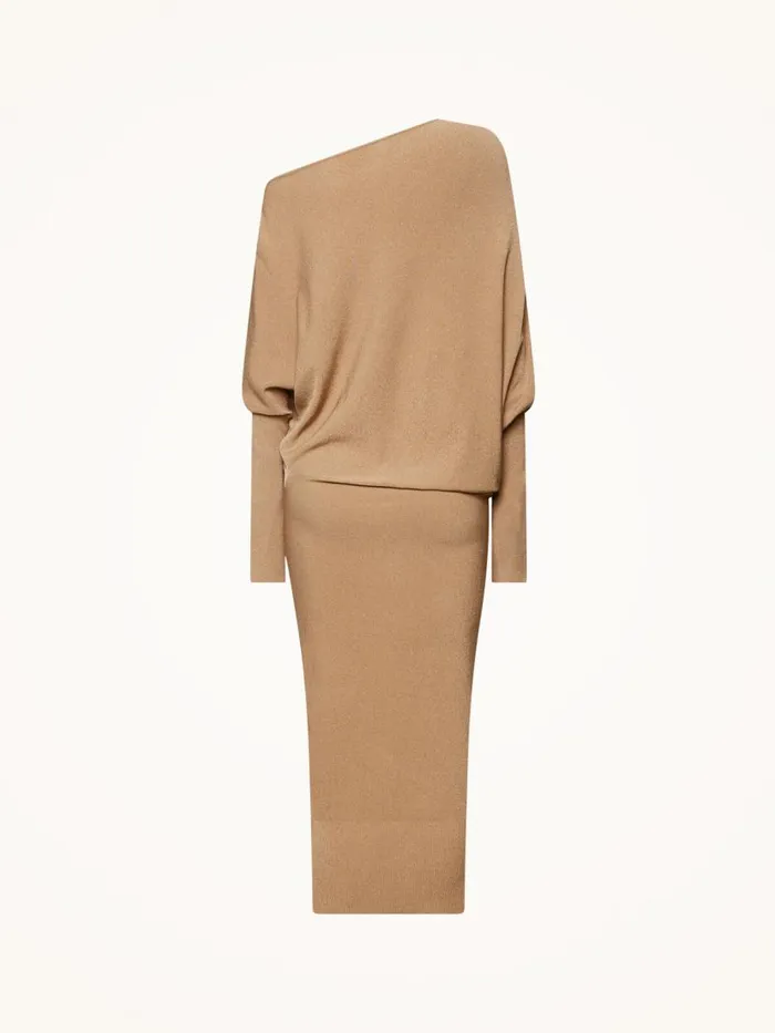 Women Dresses and Skirts Wolford Viscose Knit Dress Mocha