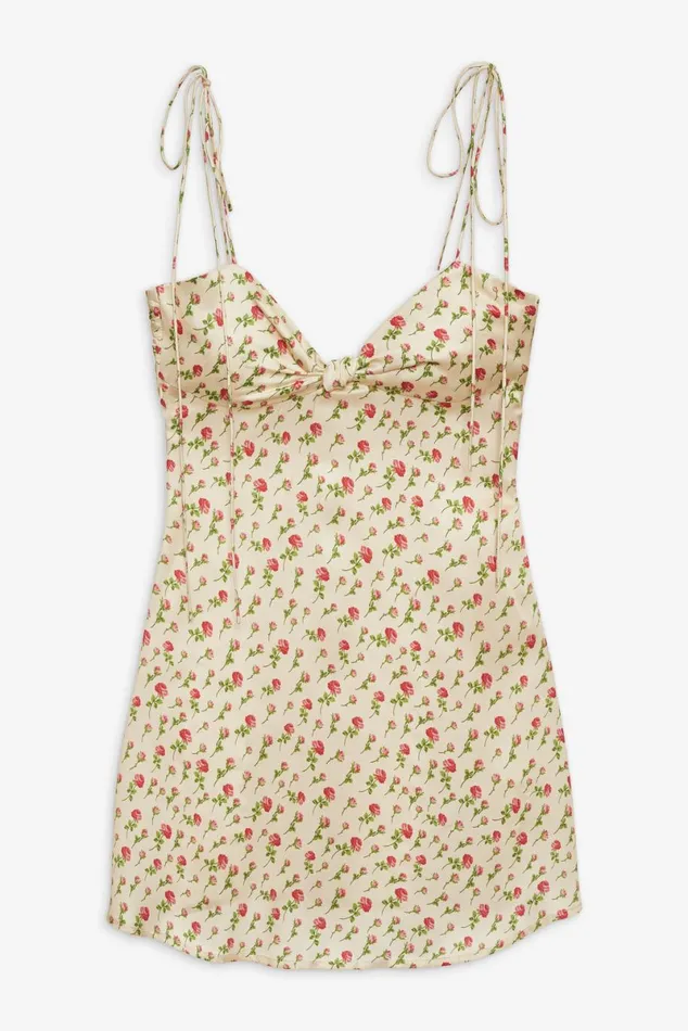 Women Dresses For Love and Lemons Adira Mini Dress Beige Women Dresses For Love and Lemons Adira Mini Dress Beige