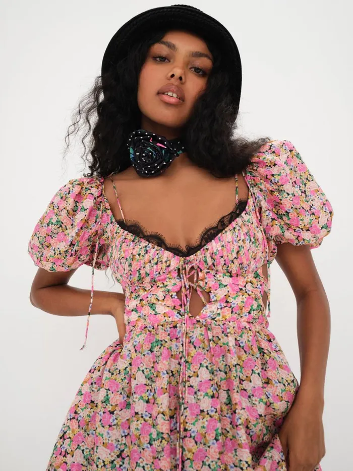 Women Dresses For Love and Lemons Isadora Midi Dress Multi Women Dresses For Love and Lemons Isadora Midi Dress Multi