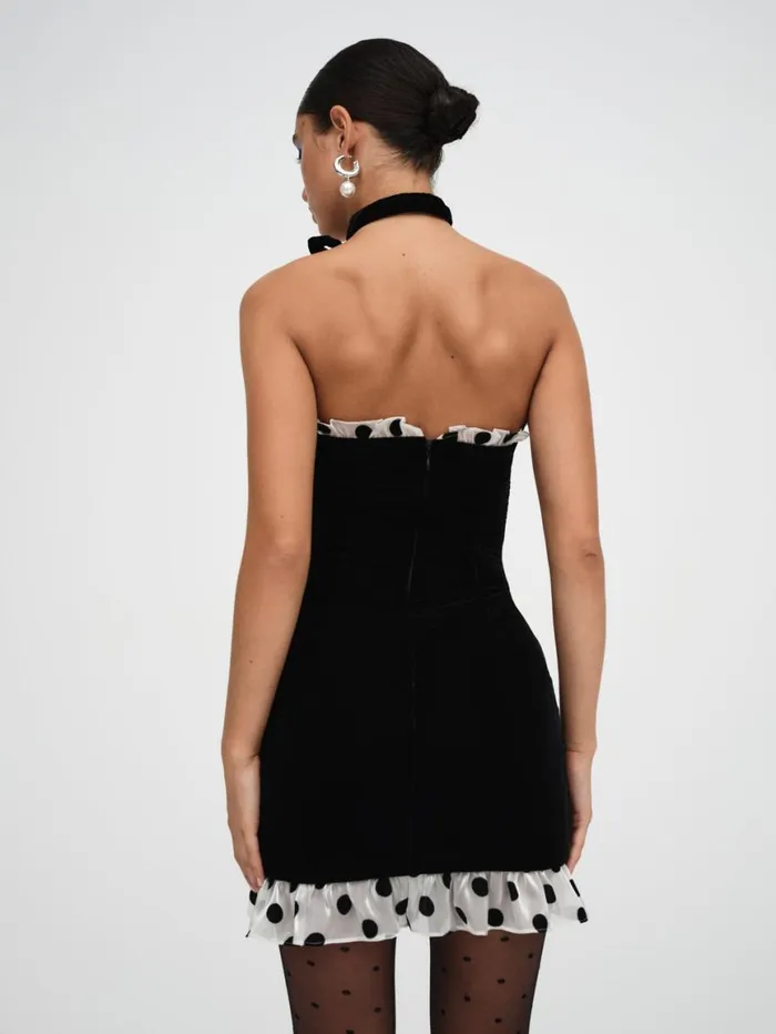Women Dresses For Love and Lemons Melrose Mini Dress Black Women Dresses For Love and Lemons Melrose Mini Dress Black